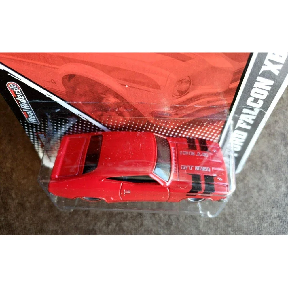 2011 Hot Wheels GARAGE SERIES FORD '73 FORD FALCON XB Red #7/20 REAL RIDERS 10SP